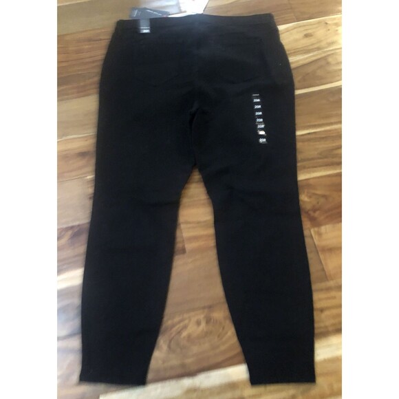 NEW Torrid Women’s SKY HIGH LYCRA SKINNY JEAN PREMIUM STRETCH BLACK sz 20R NWT - Picture 6 of 8